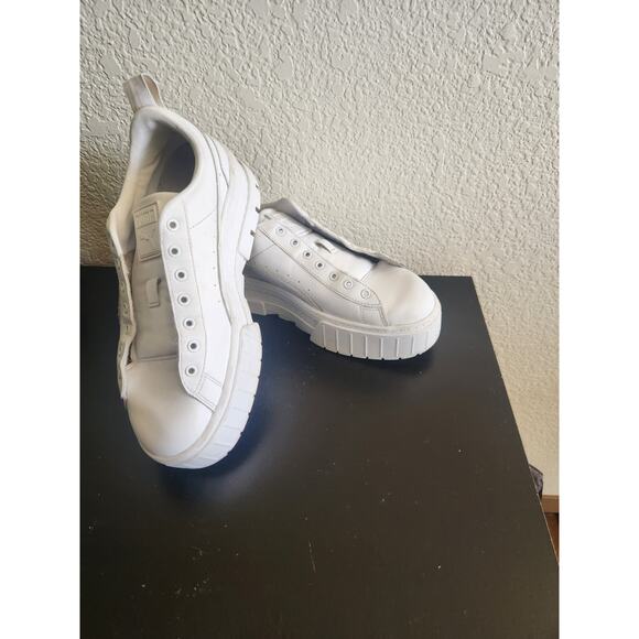 Puma Mayze Classic Platform Shoes 8 - Picture 5 of 5